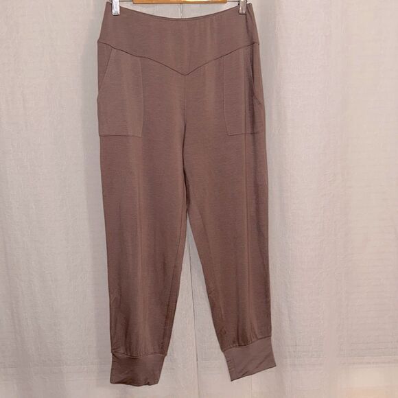 ALL WORTHY MP Tan Knit French Terry Cloth Interior Joggers - Picture 1 of 9